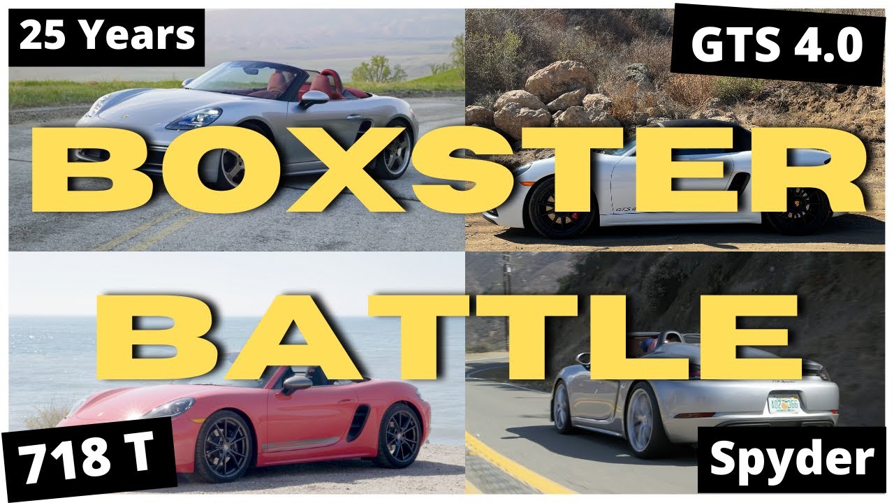 Boxster Battle - Which 2021 Porsche Boxster Spec is the Best?