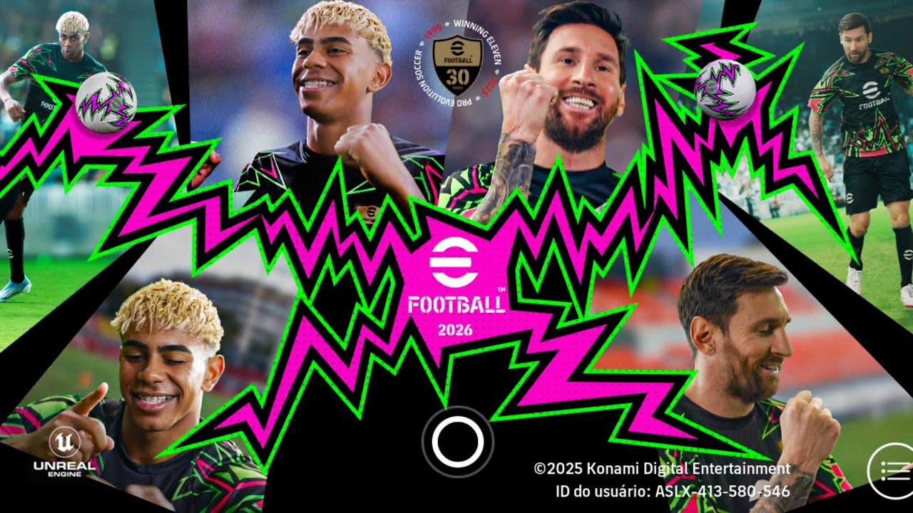 EFOOTBALL nova atualização