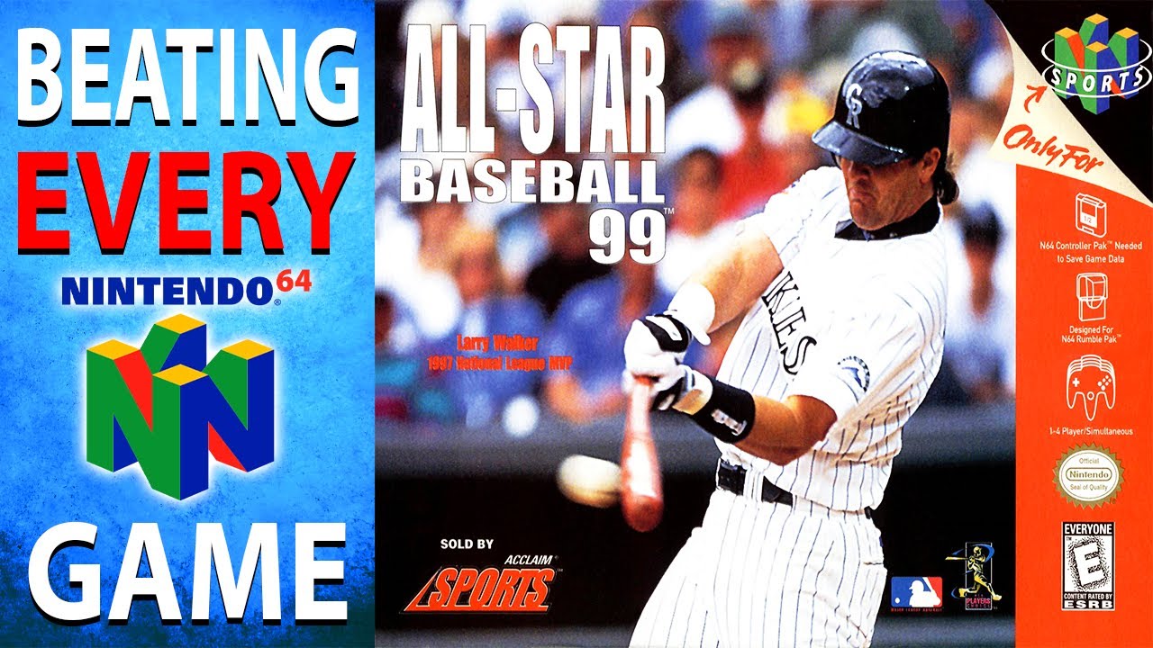 Beating EVERY N64 Game - All-Star Baseball 99 (63/394)