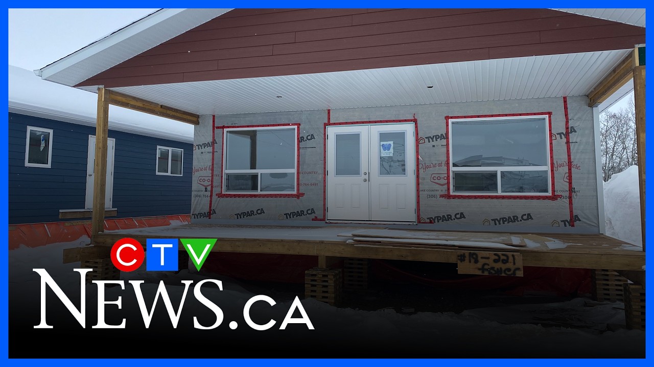 First new home shipped to Denare Beach after wildfire | CTV News Prince Albert: March 4, 2026