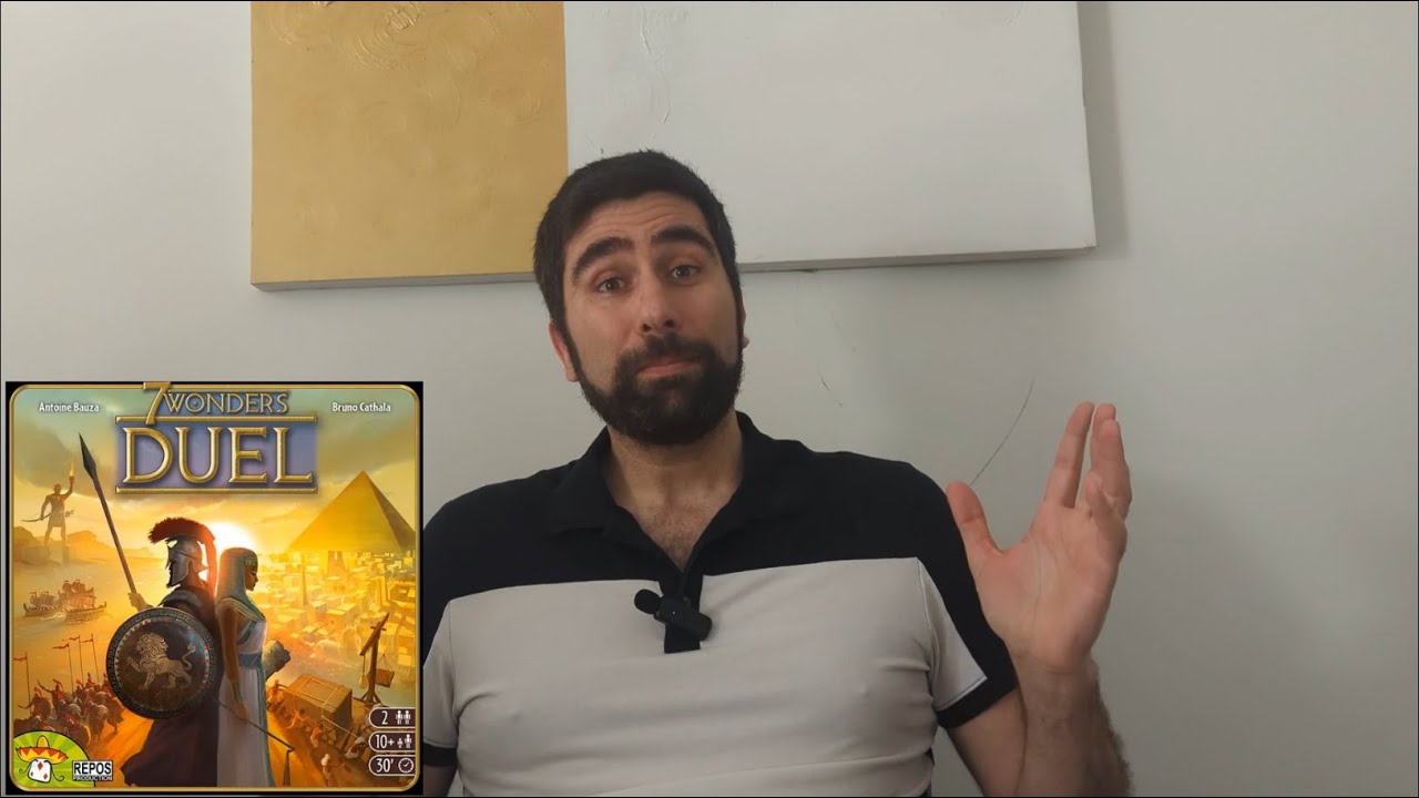 كيف تلعب لعبة العجائب السبعة التحدي How to play 7 Wonders Duel in Arabic