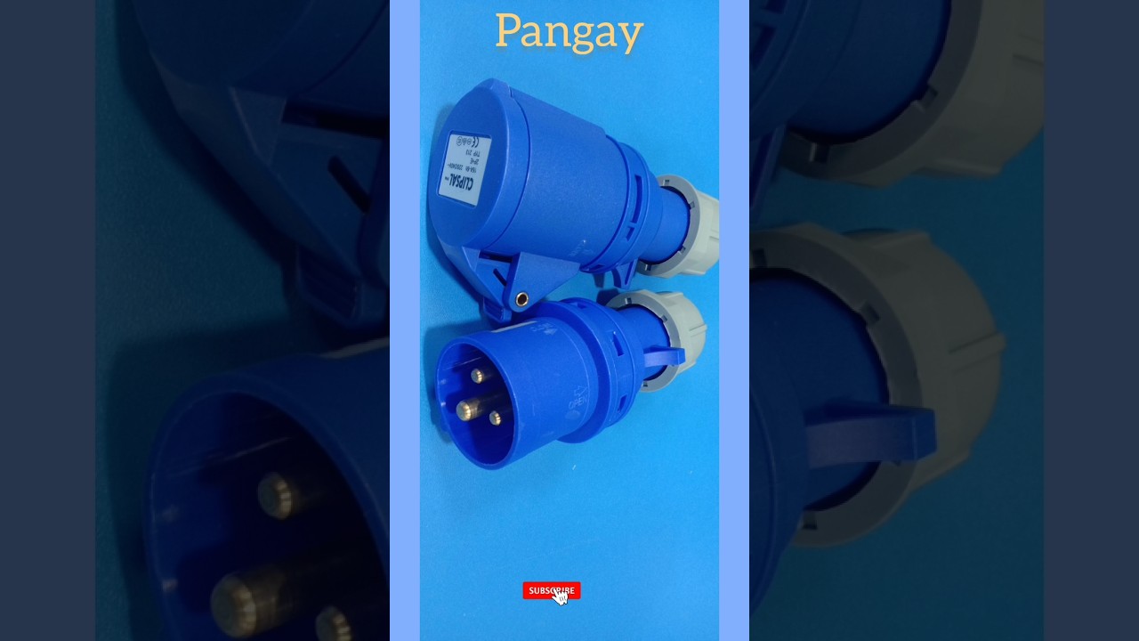 Industrial Plug single phase male/female plug||