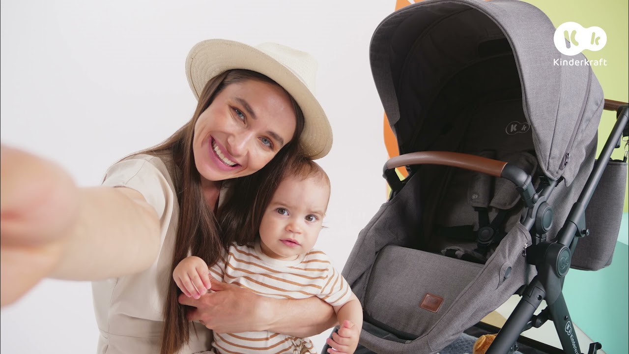 Poussette 3 en 1 Kinderkraft B-Tour