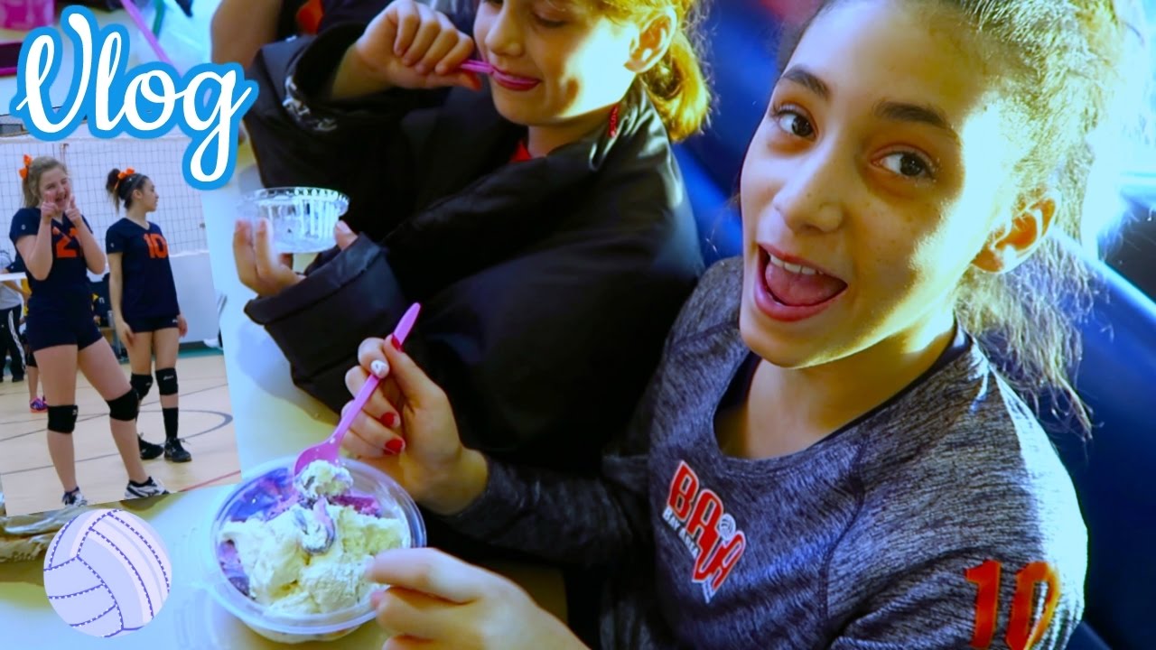 Volleyball Tournament #4 & Ice Cream | VLOG | In Mad's World