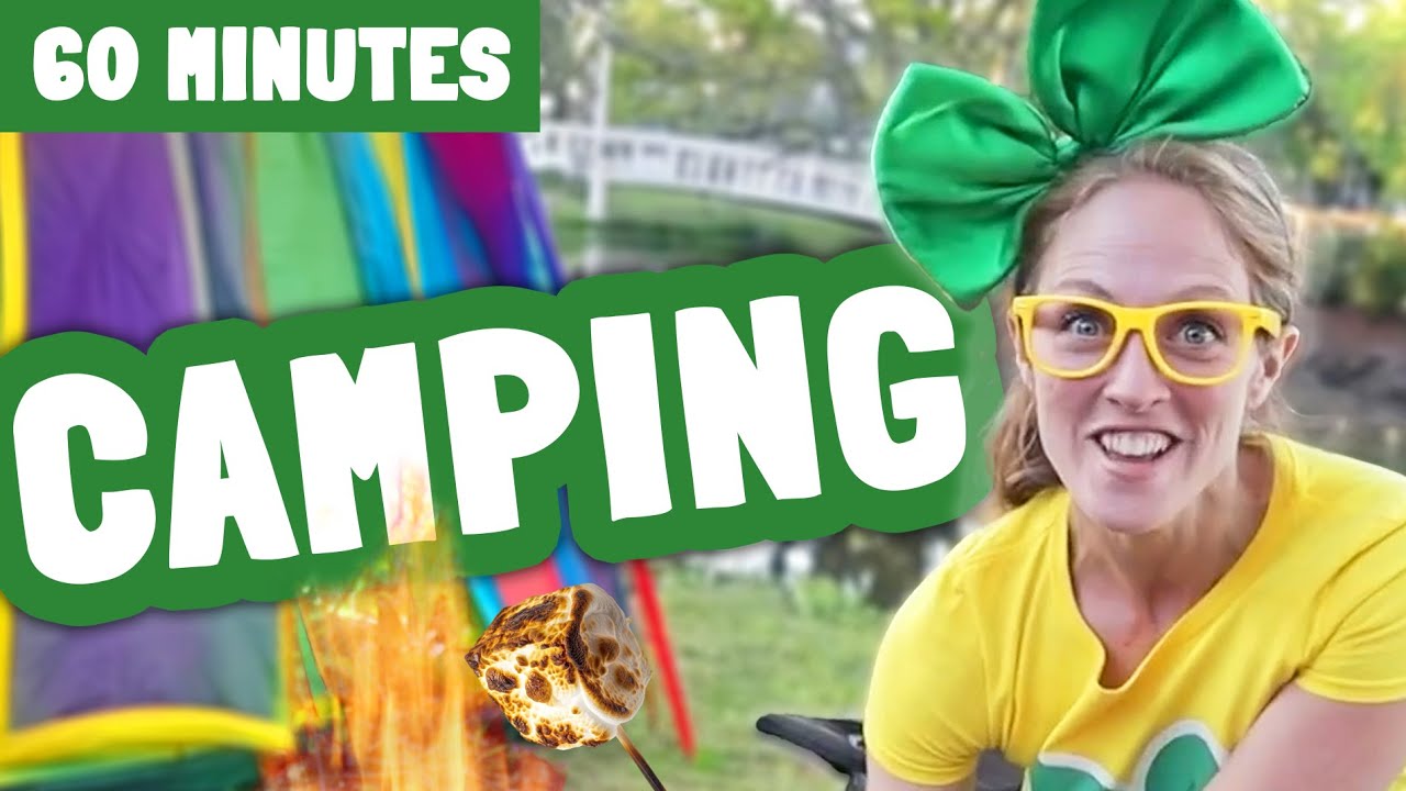 1-HOUR of Summer Camping | Fun Activities for Kids