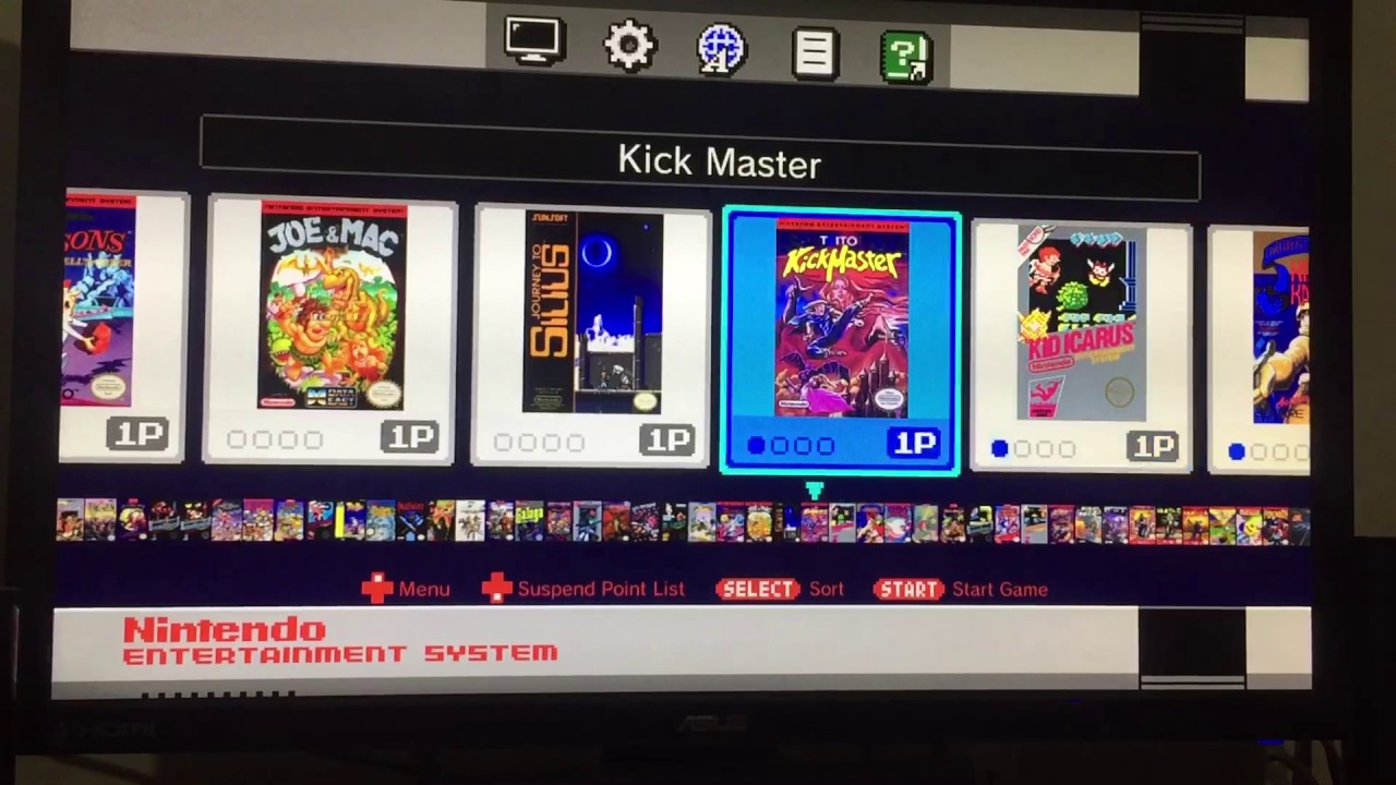 Nintendo Classic Mini / Classic Edition HACK - 84 games loaded