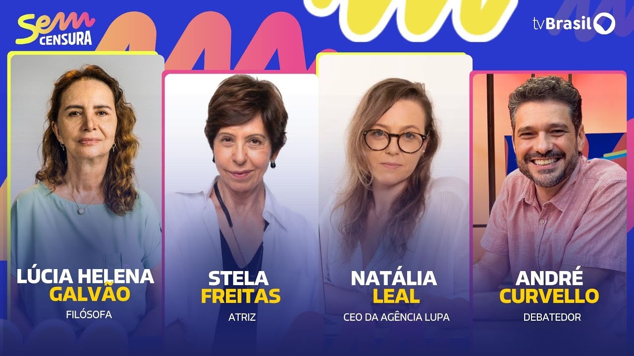 🔴 SEM CENSURA RECEBE LÚCIA HELENA GALVÃO, STELA FREITAS, NATÁLIA LEAL E ANDRÉ CURVELLO