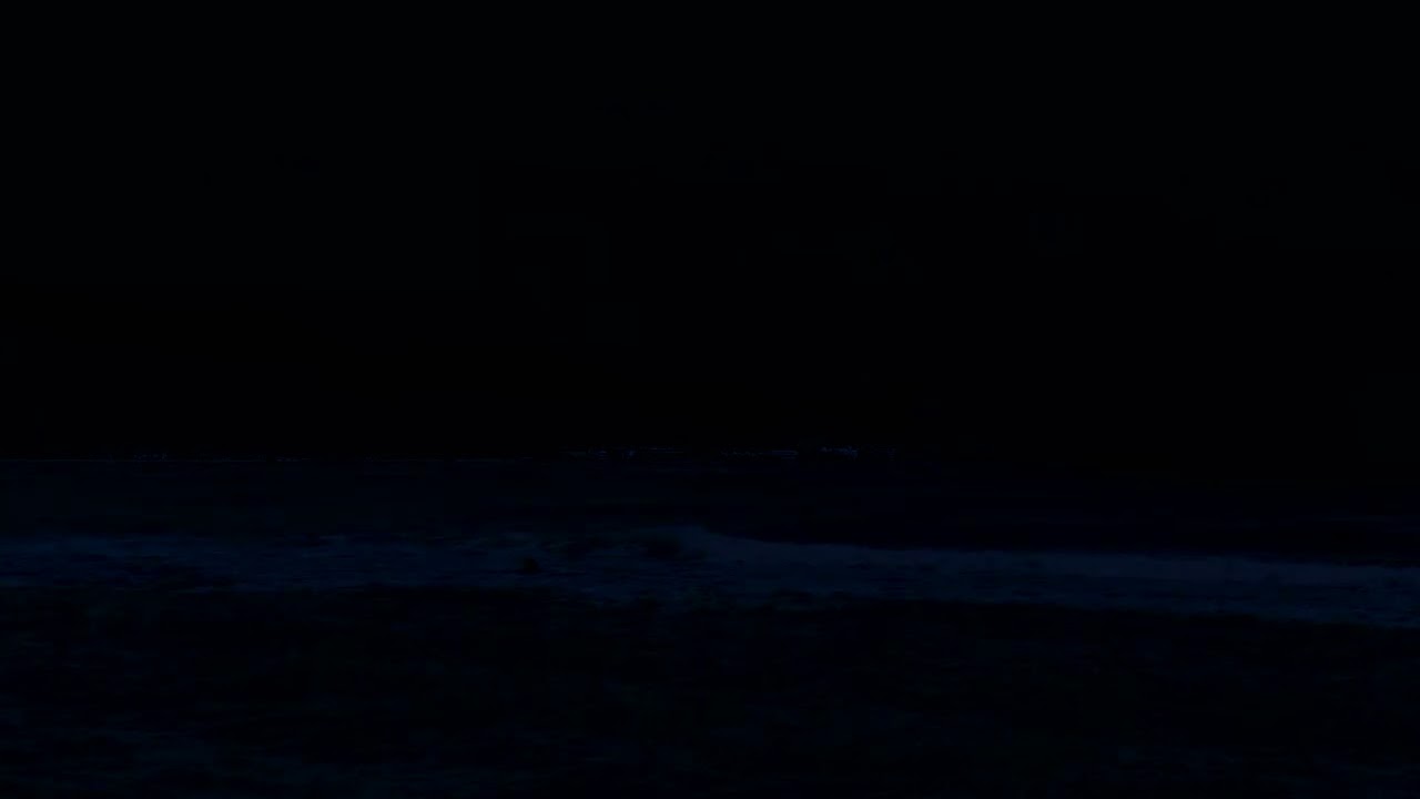 Midnight Ocean Waves Ambience 🌙 Soothing Dark Sea Sounds to Quiet the Mind and Sleep Fast