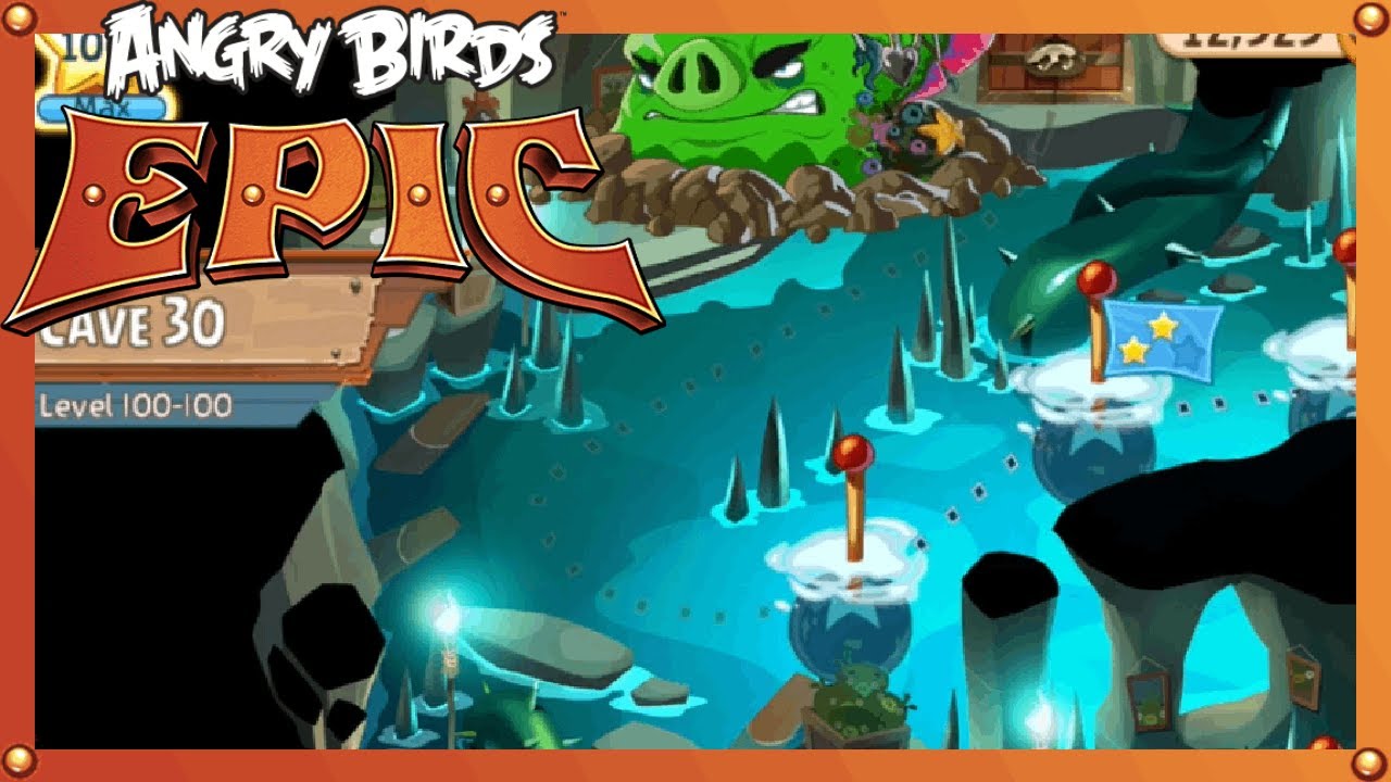 Angry Birds Epic | Piglantis Expedition | Cave 30 Gameplay 5