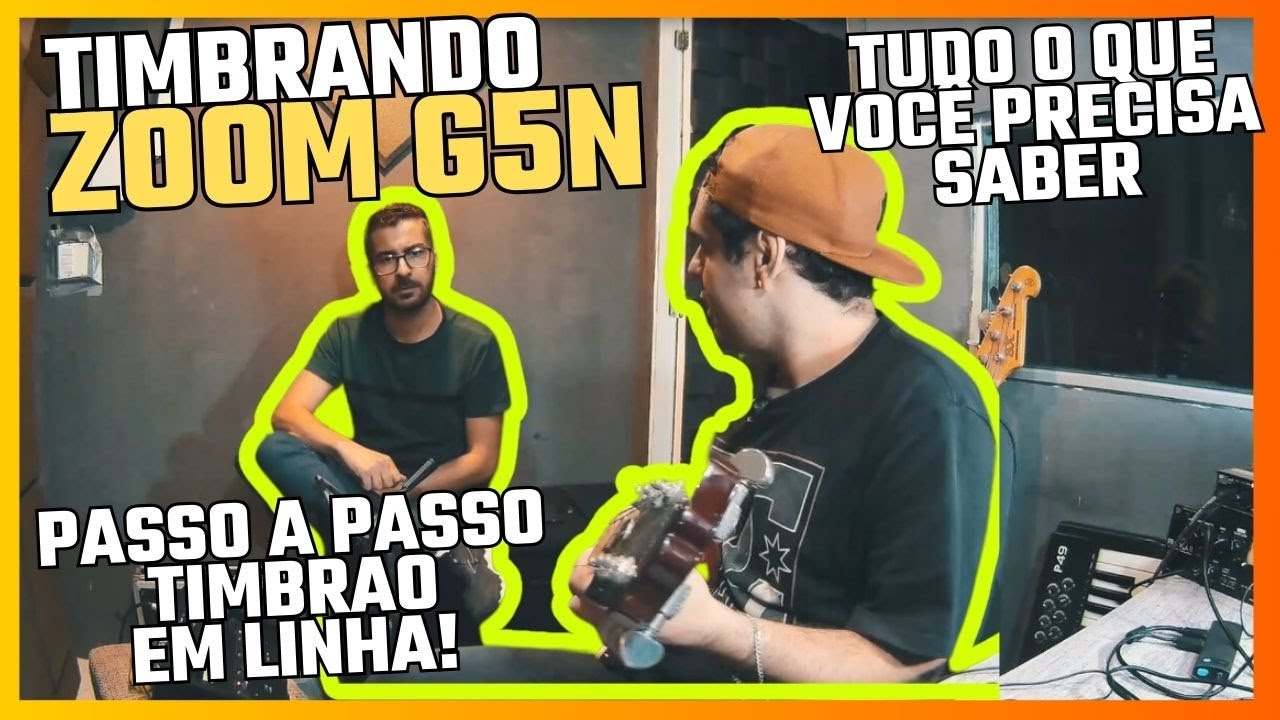ZOOM G5N - PRESETS, PASSO A PASSO E DICAS, LINK NA DESCRIÇÃO