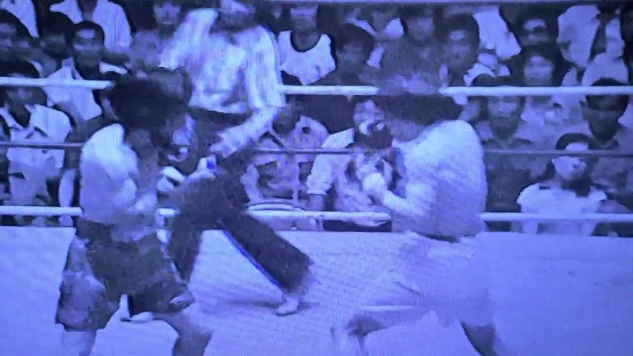 동양웰터급 챔피언 국민적스타복서  황충재 선수 동양타이틀방어전(MBC권투중계1980년)