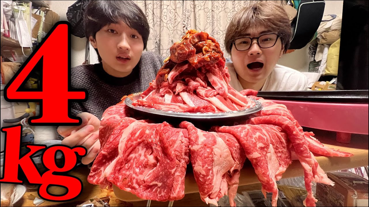 【超大食い】母の悪口いいながら焼き肉パーティーしました