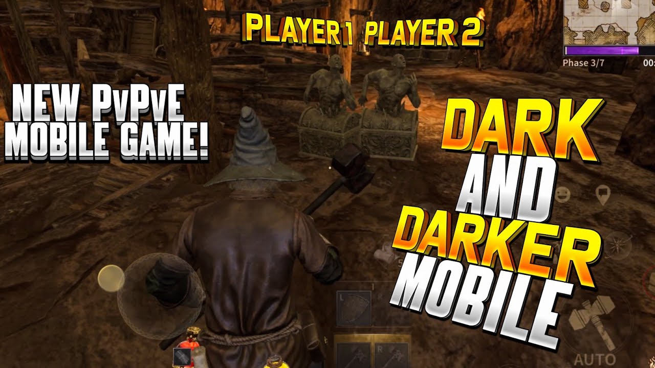 I LIKED THIS GAME! | Dark and Darker Mobile iOS Max Graphics Gameplay!