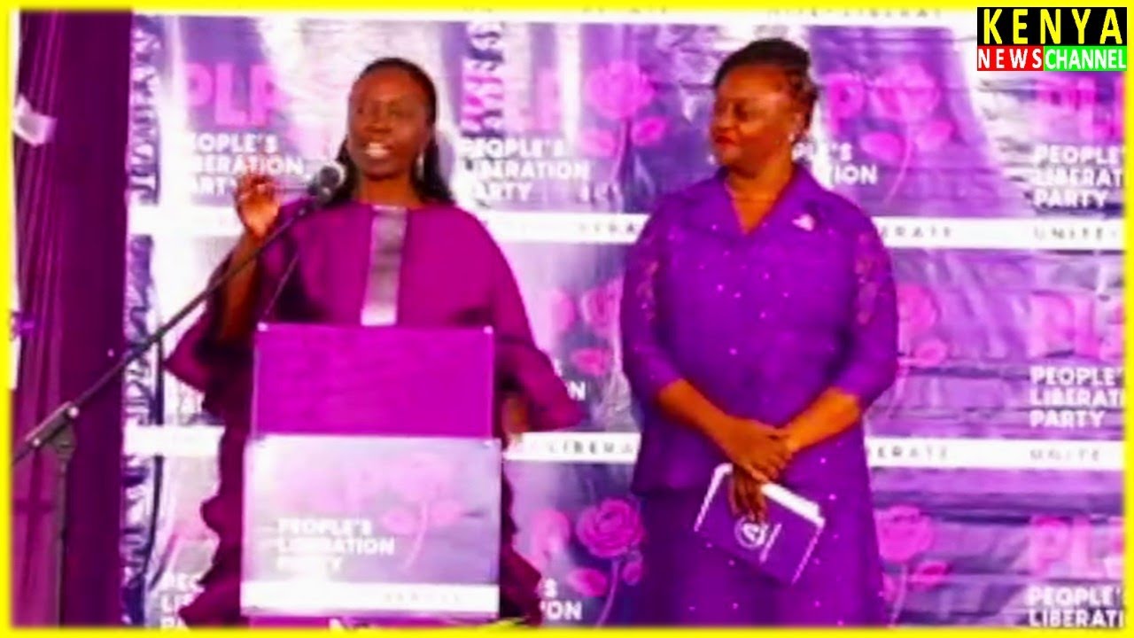 Martha Karua introduces her Tanzania ally Dorothy Semu at People's Liberation Party Launch PLP