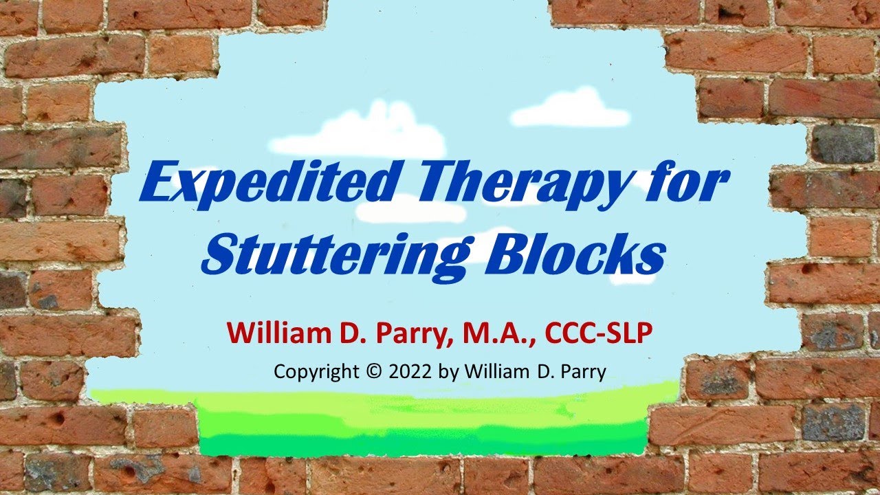 Expedited Therapy for Stuttering Blocks