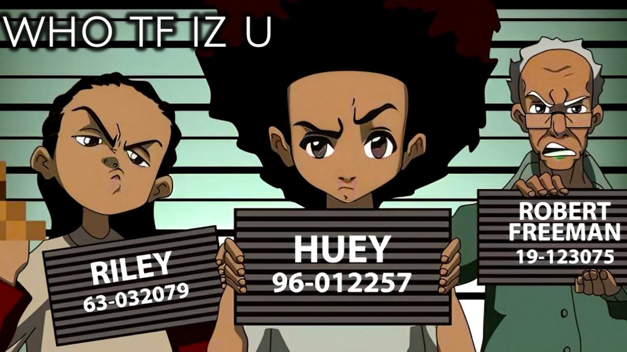 Who TF Iz U - J. Cole [The Boondocks Amv] 