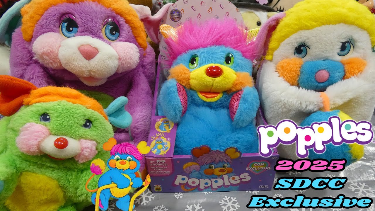 Возвращение Попплов! Эксклюзивный обзор и сравнение P.C. POPPLE для конвенции Loyal Subjects 2025.
