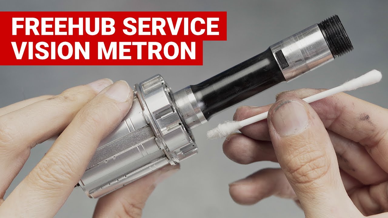 Vision Metron pawl ratchet FREEHUB service (55SL wheel set)