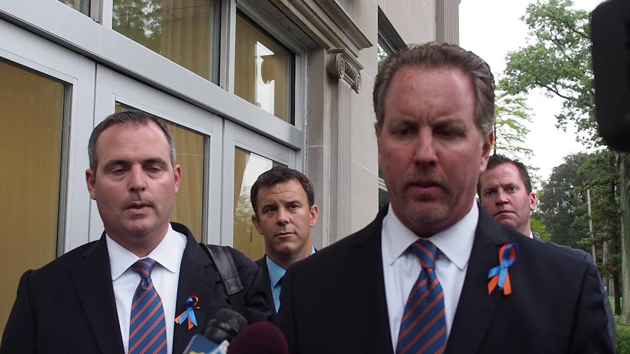 Prosecutors speak about the sentencing of suspended cop that gunned down ex-wife