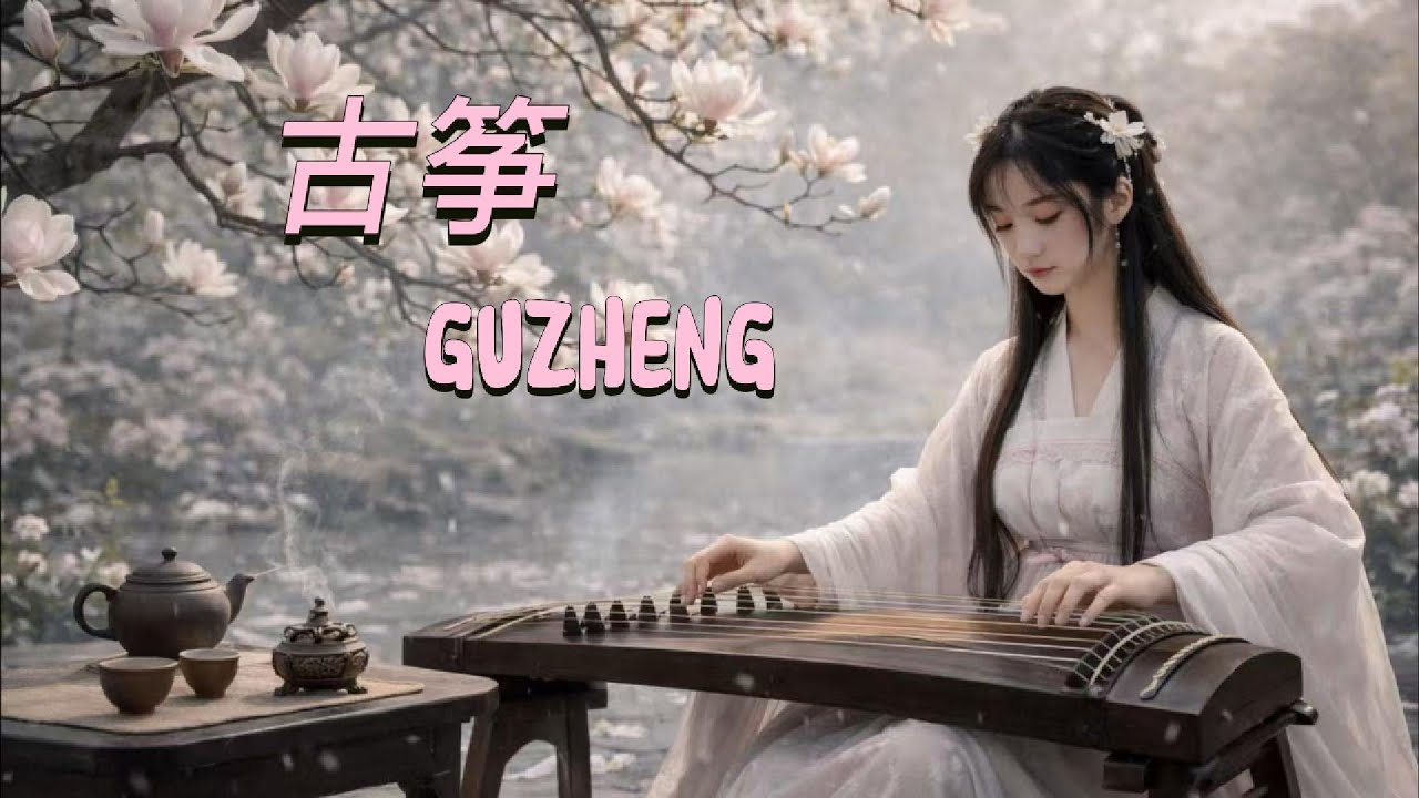 古筝、自然之声、缓慢的旋律，陪你放松、冥想、入眠。🌿 Relax | Sleep | Meditation | Oriental Instruments