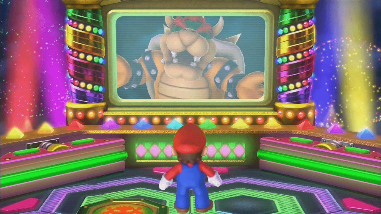 Mario Party 10 - Mario vs Wario vs Daisy vs Rosalina vs Bowser - Mushroom Park