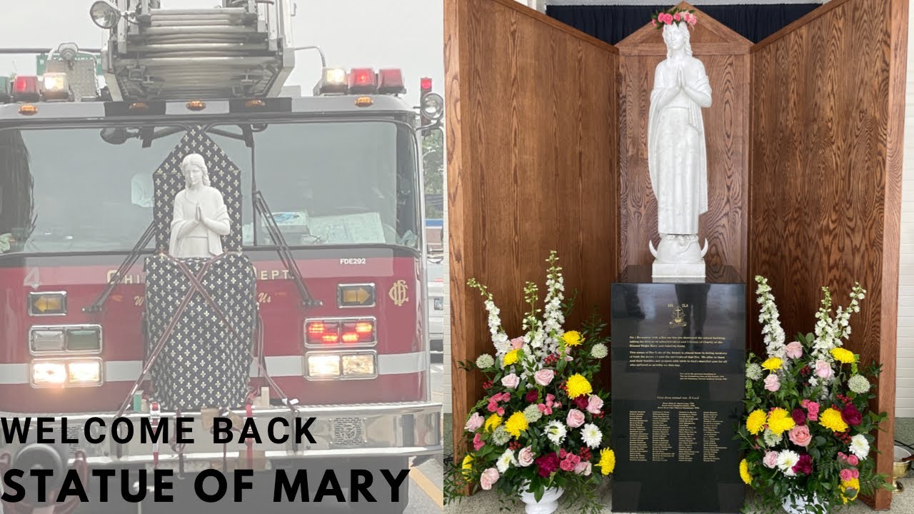 Return of Mary Statue to OLA