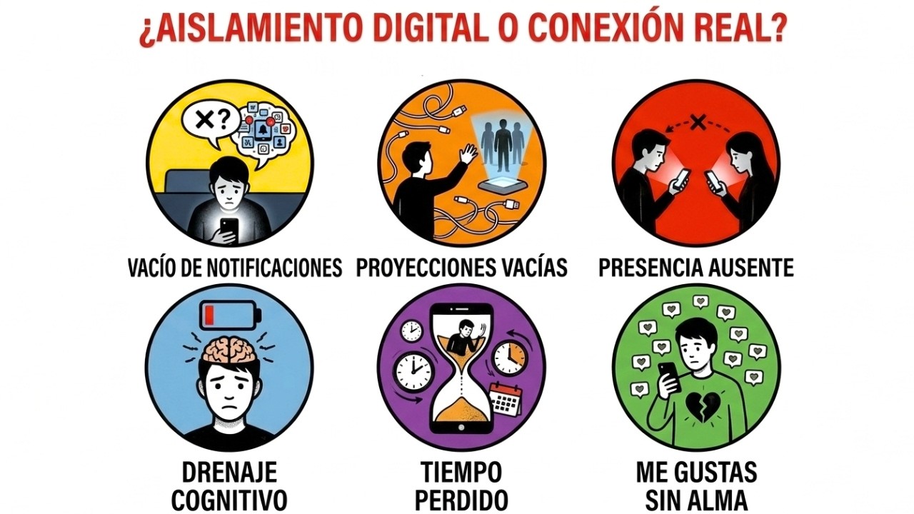 Contacto vs. Conexión: La Autopsia de tu Soledad Digital