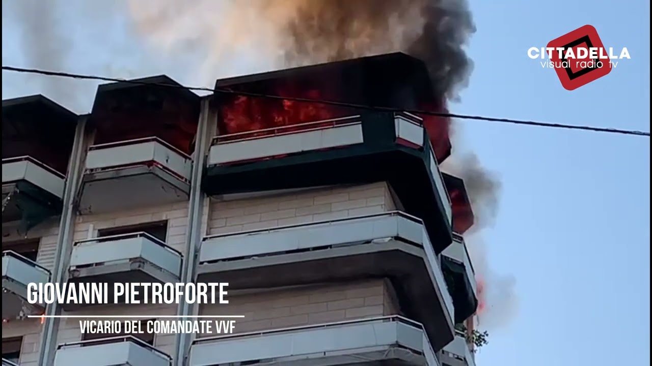 31/01/2023- Incendio Piazza Carmine