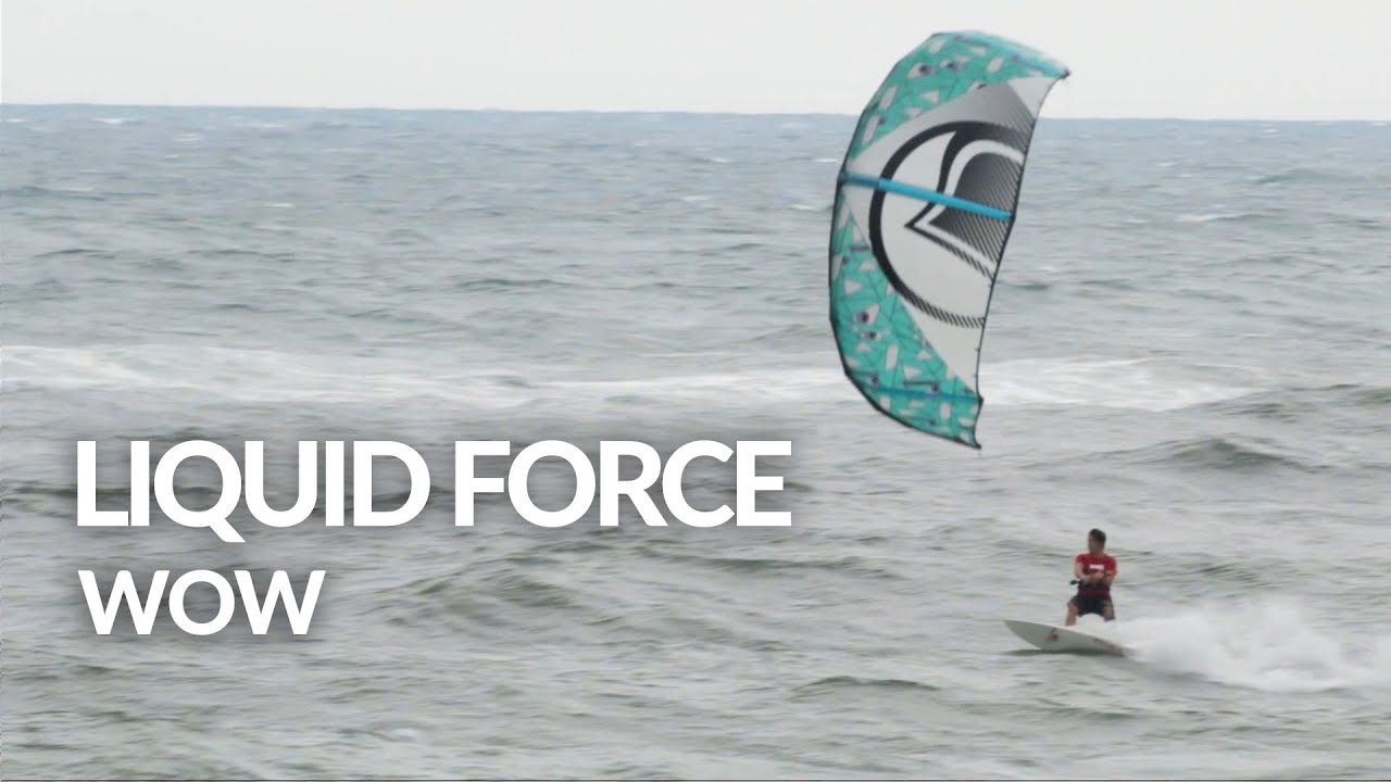 2016 Liquid Force WOW Kitesurfing Kite Review