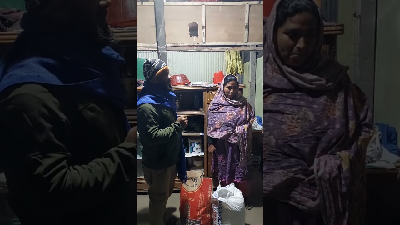 এতো রাতে কেনো এতিম পরিবারে 