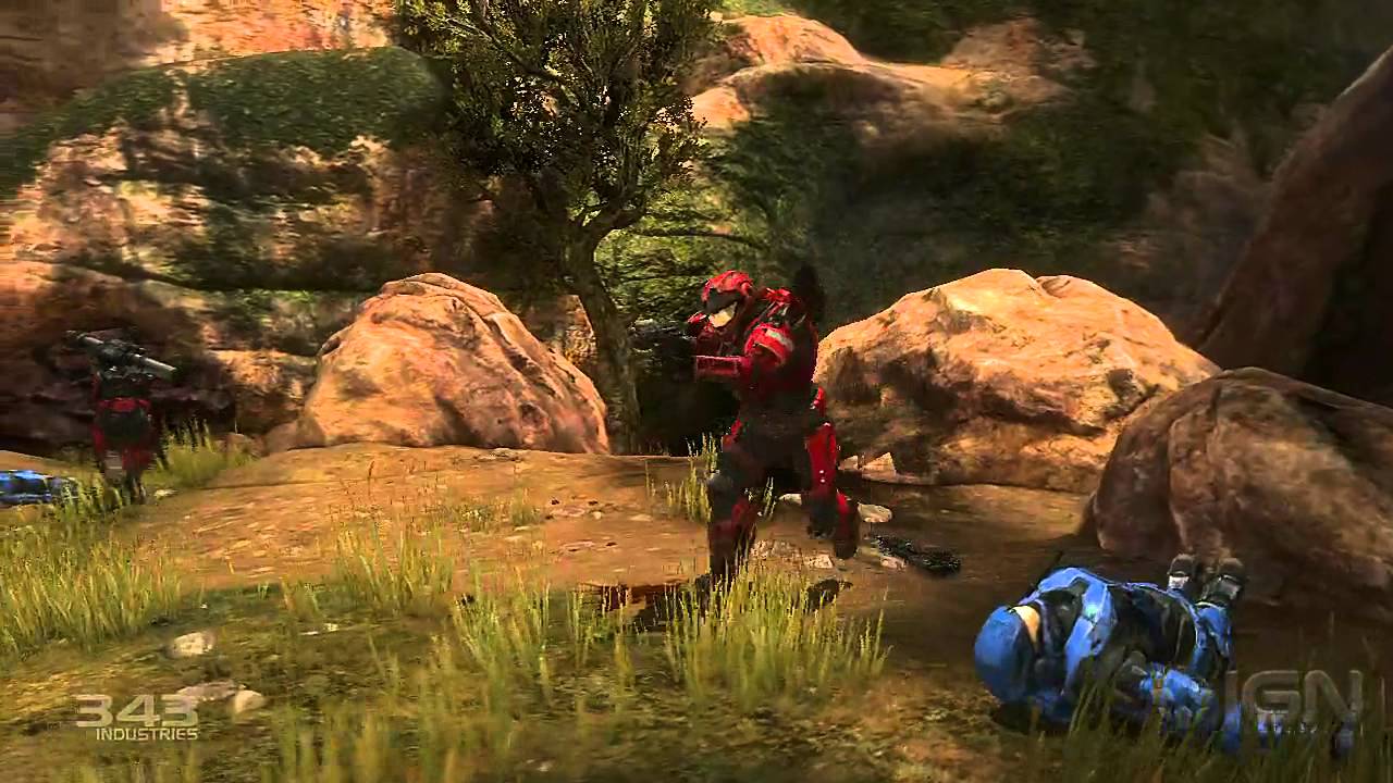 Halo Anniversary: Battle Canyon Gameplay