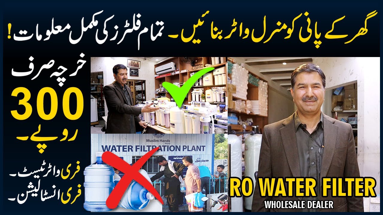 Best Water Filter System For Home || RO Water Filter Price In Pakistan || Market Voice
