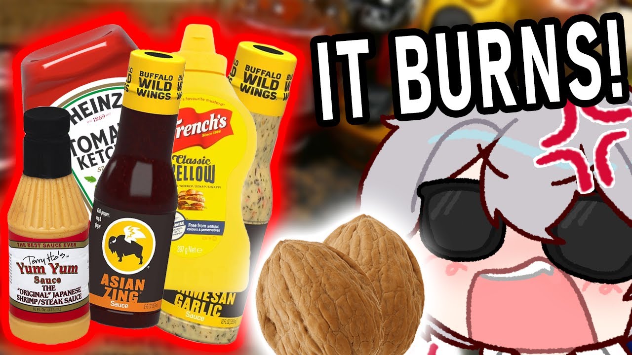Using my n*ts to taste test sauces!