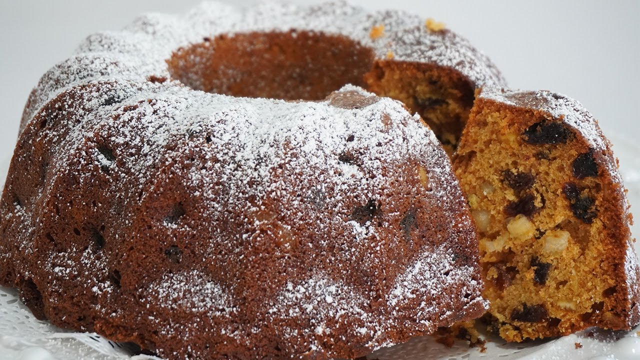 Light Fruit Cake | Easy Holiday Recipe