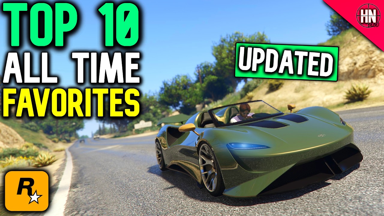 My Top 10 FAVOURITE VEHICLES Of ALL TIME | GTA Online