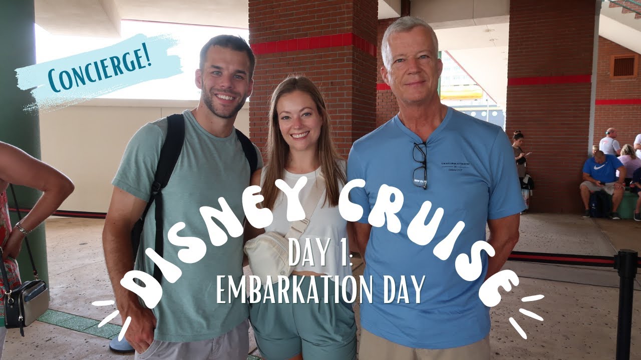 Disney Fantasy Day 1 - Embarkation Day! - Disney Cruise Line
