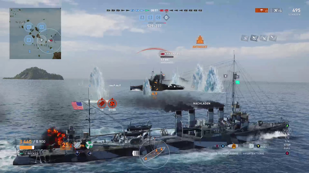 World of Warships: Legends nicht mein Tag (1080p)