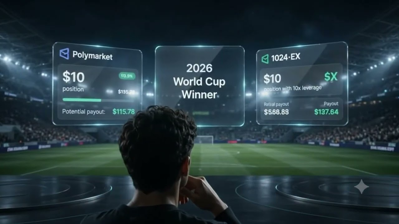 World Cup Markets LIVE on 1024&middot;EX &mdash; 10x Leverage on Predictions