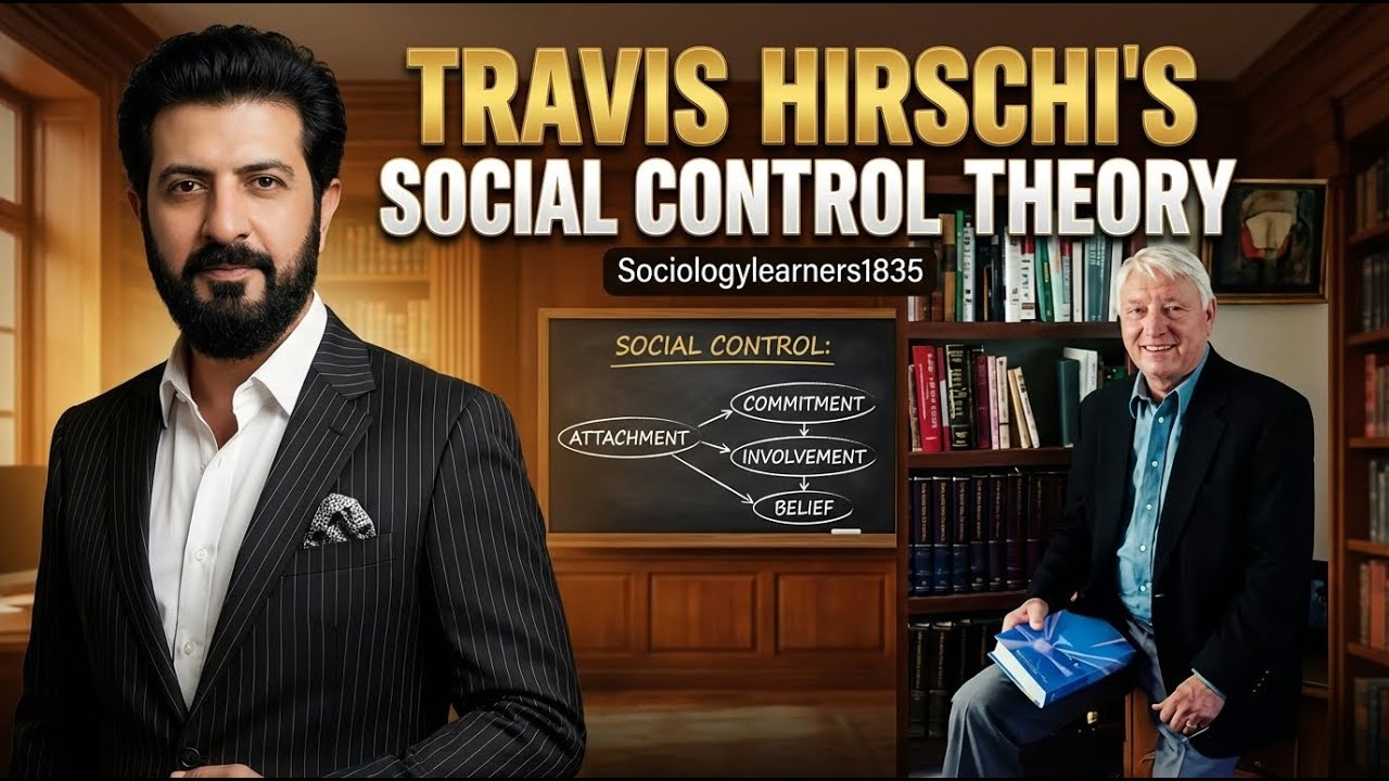 Social Control Theory | Travis Hirschi | Criminology & Sociology
