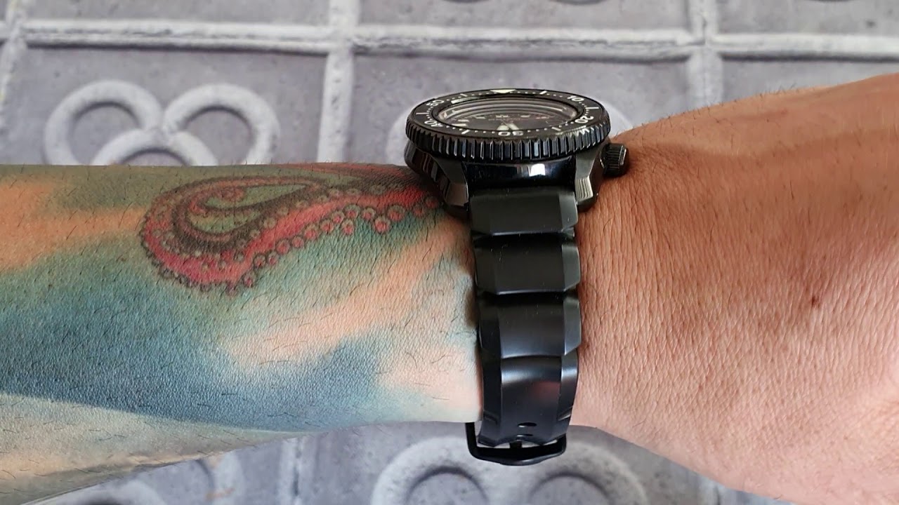 Seiko sla035 y hirsch extreme all black