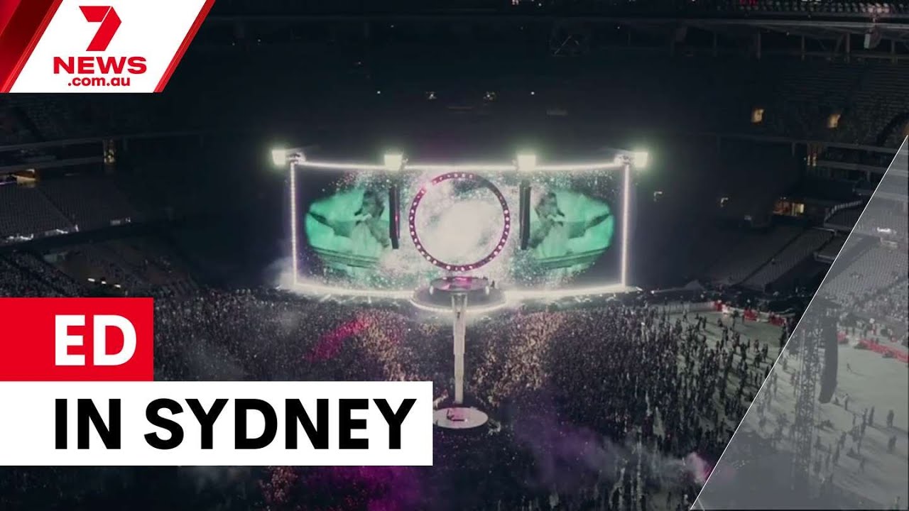 Ed Sheeran brings Mathematics Tour to Sydney | 7NEWS