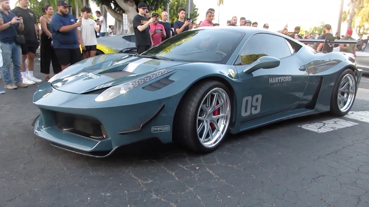 Emelia Hartford's Liberty Walk Ferrari 458 (w/ revving)
