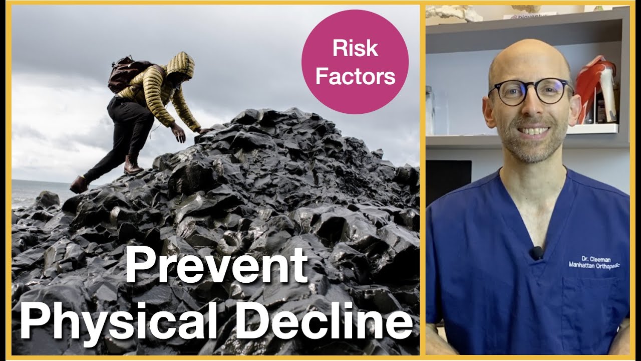 5 Risk factors associated with physical decline when aging