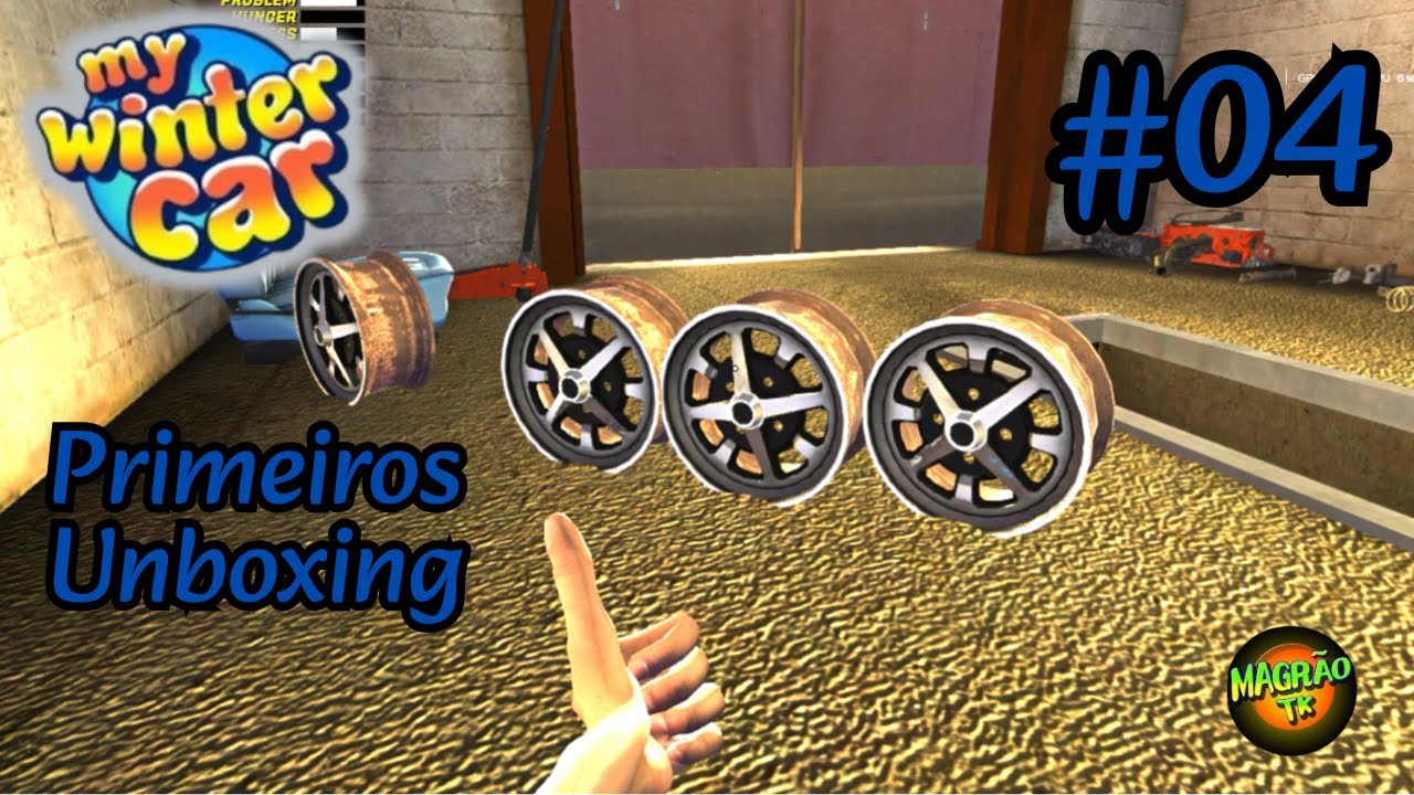 Abri as primeiras caixas e já tem coisa legal! - My Winter Car #04