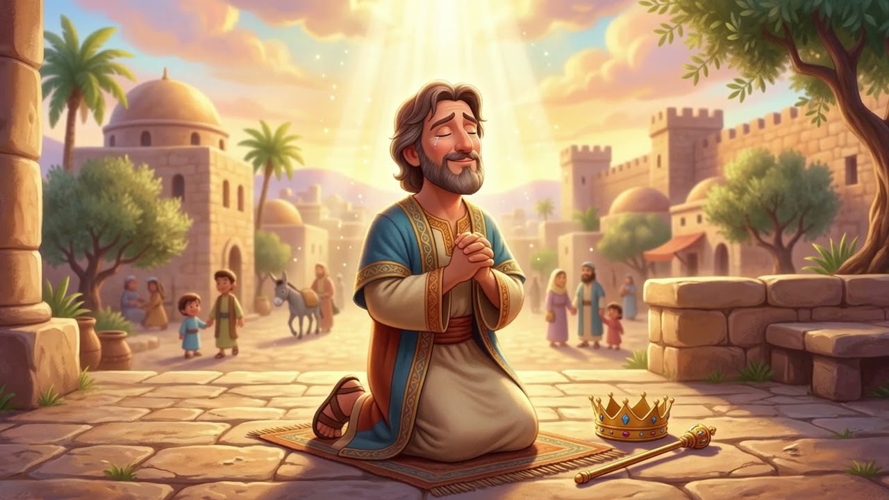 Quando Davi Errou! Bíblia Infantil Ensinando Seu Filho Sobre Arrependimento e Perdão- 2 SAMUEL 11–12