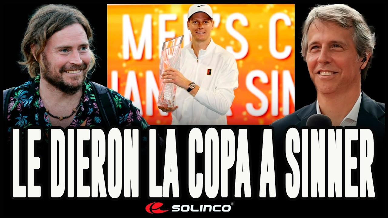 SINNER CAMPE&Oacute;N DE MIAMI CON DIEGO AMUY Y ALE KLAPPENBACH