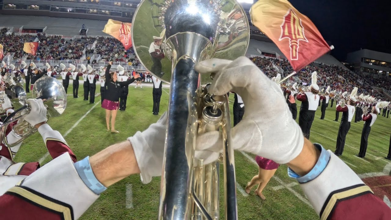 FSU Marching Chiefs Halftime (Wicked)-11/30/2024 (FSU Vs. UF) Mellophone Headcam