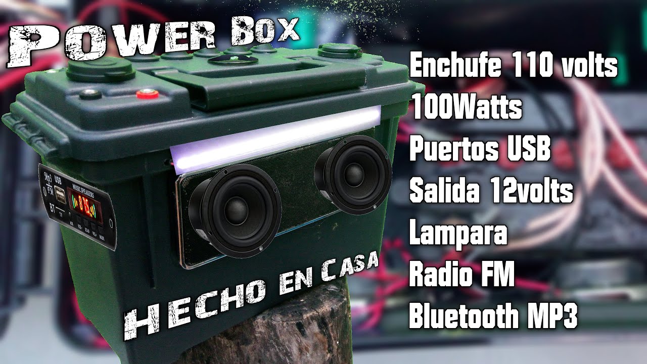Estación de Poder Multi Función Hecha en Casa