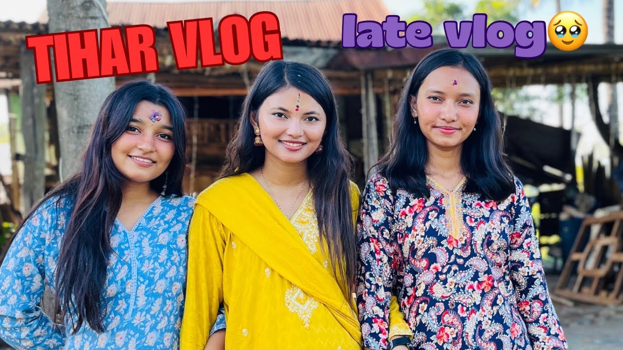 “Bhai Tika Special 2081| Celebrating Tihar With Sisters, Brothers & the Whole Family”♥️👀🥳