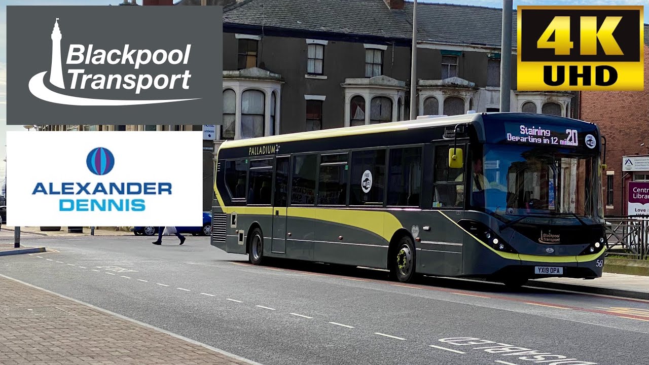 [Blackpool Transport: 20 Staining to Blackpool] Alexander Dennis Enviro200MMC (561/YX19OPA)